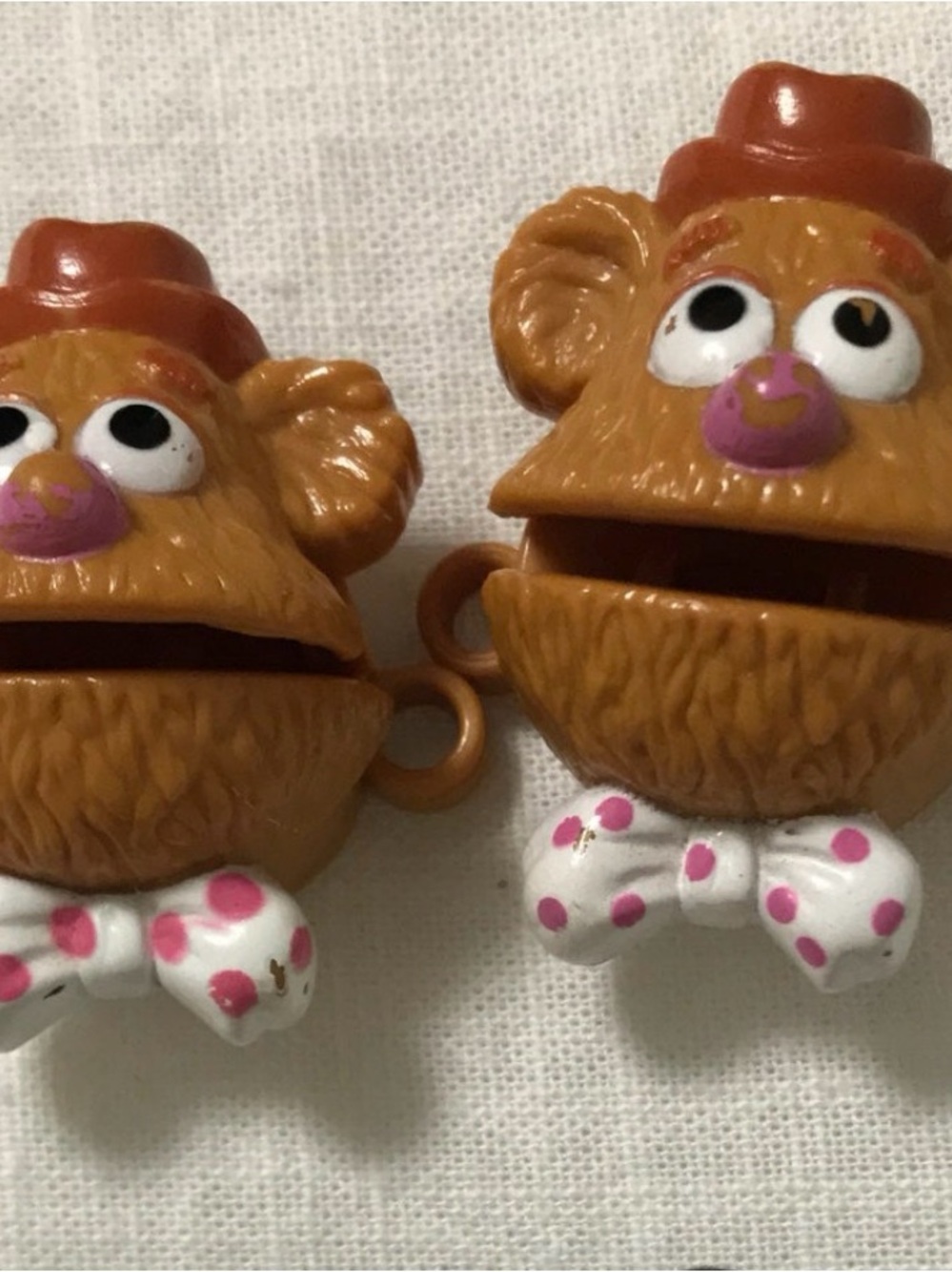 Vintage The Muppets Shoelace Clips